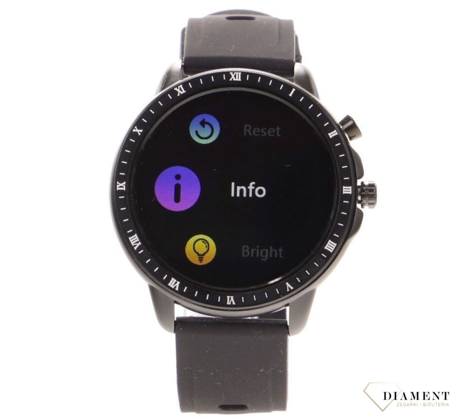 Smartwatch Męski Czarny S02 Sportowy Krokomierz Pulsometr Powiadomienia Monitoring snu ✓Autoryzowany sklep 3.webp